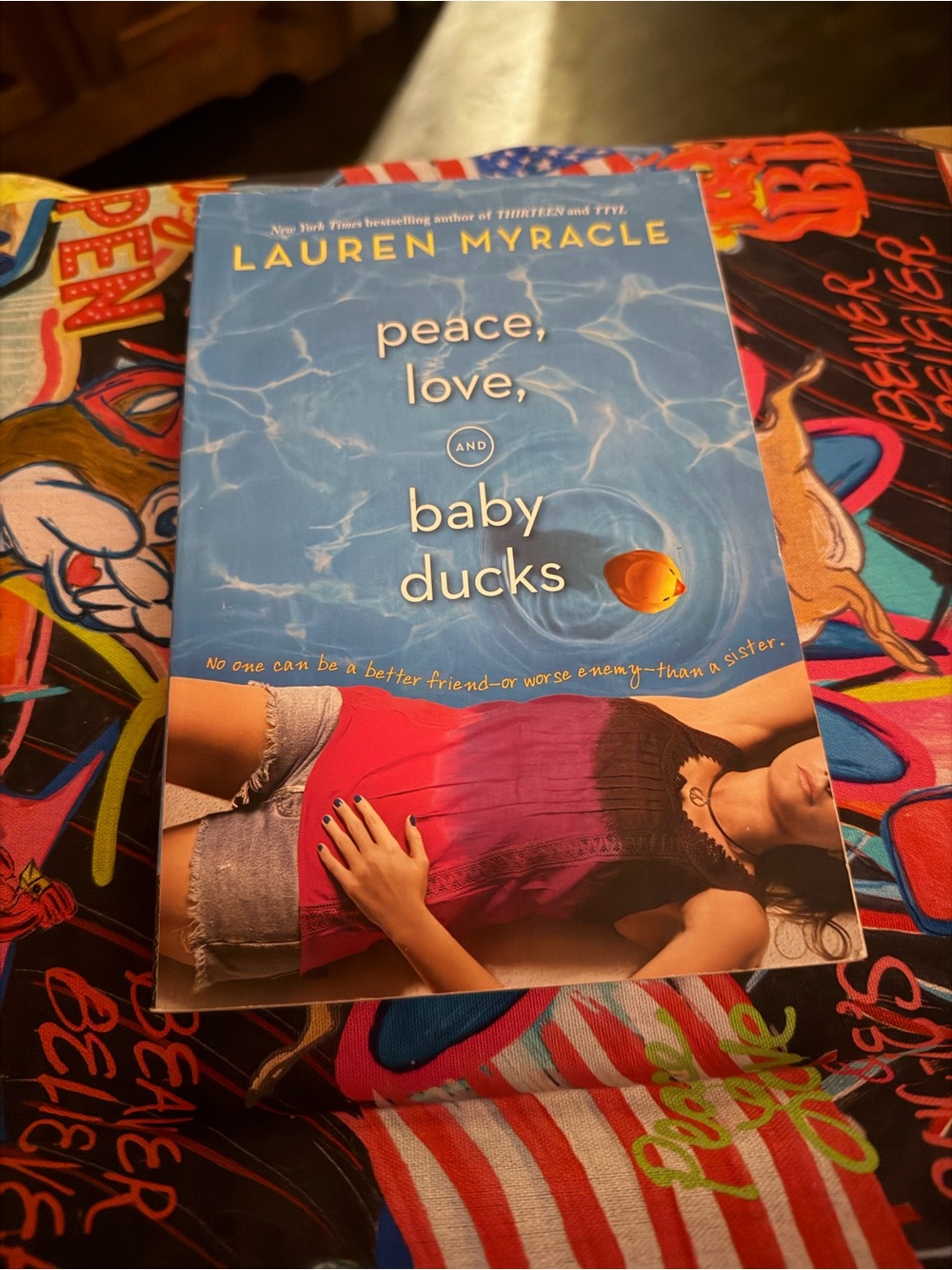 Peace, Love and Baby Ducks YA Book by Lauren Myracle